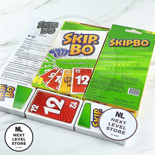 Card Game SKIPBO SKIP BO Board Games