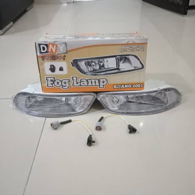 Fog Lamp / lampu Kabut / Lampu Palang Kijang Kapsul 7K 2003 Kanan+ Kiri ( Dny )