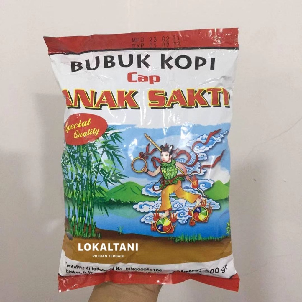 

Bubuk Kopi Cap Anak Sakti SPECIAL QUALITY 500gr / Kopi Robusta Medan