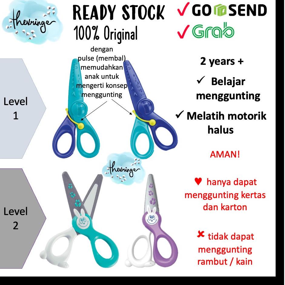 

SPESIAL DISCOUNT Maped Safety Scissors Belajar Gunting Anak 2 Tahun Kidi Cut Kidi Pulse Vivo 3D Menggunting ➤ 11