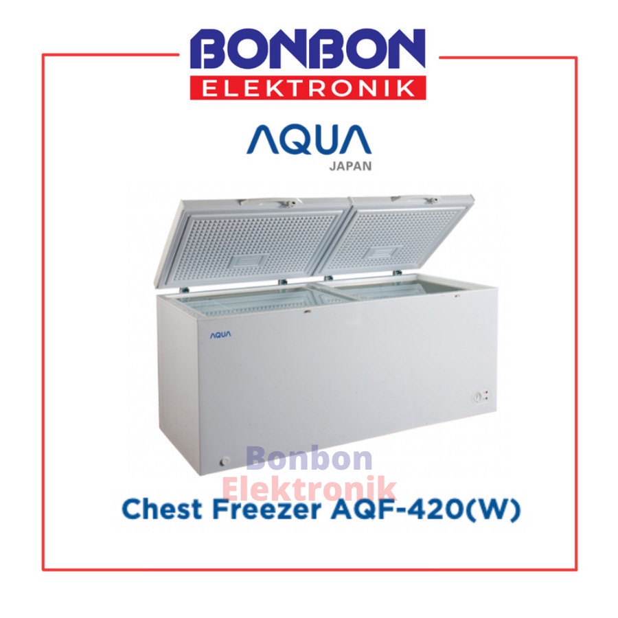 AQUA Chest Freezer 412L AQF-420(W) / AQF 420W / AQF420