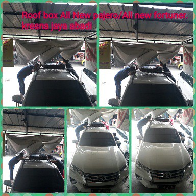 ROOF BOX ROOFBOX KHUSUS ALL NEW PAJERO SPORT / ALL NEW FORTUNER