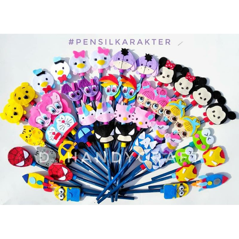 

pensil karakter per lusin