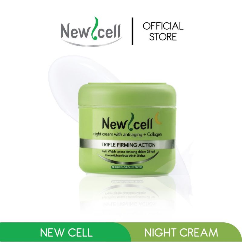 Purbasari New Cell Triple Firming Action Night Cream 35GR