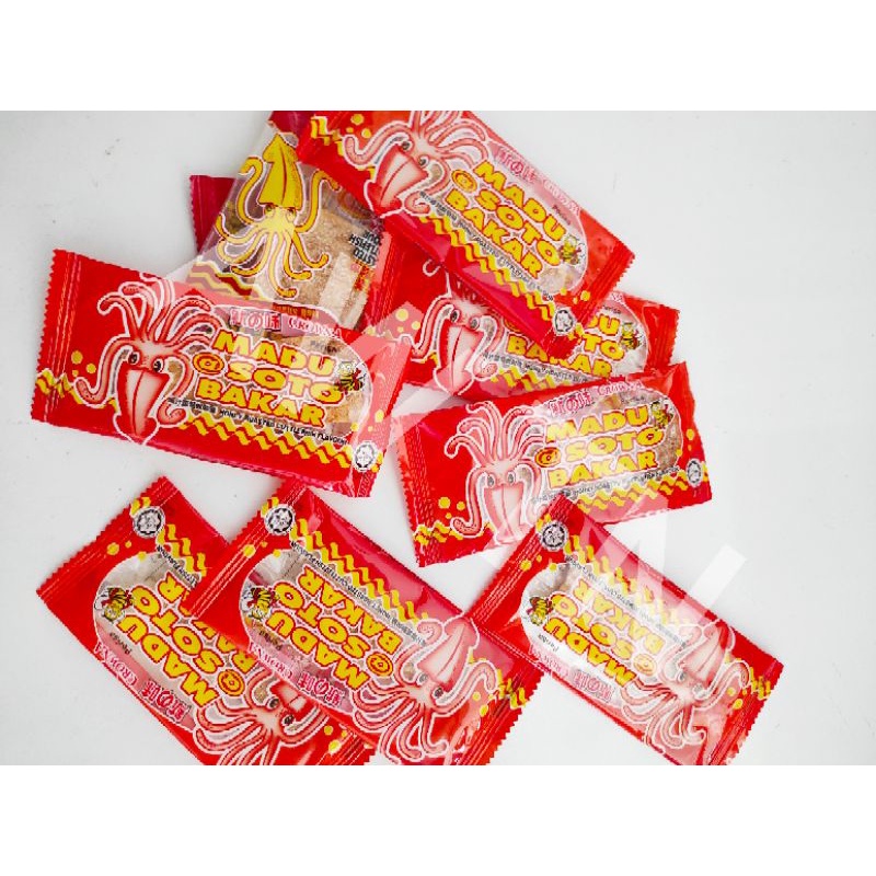 

snacks sotong panggang rasa Madu / honey roasted cuttlefish flavours