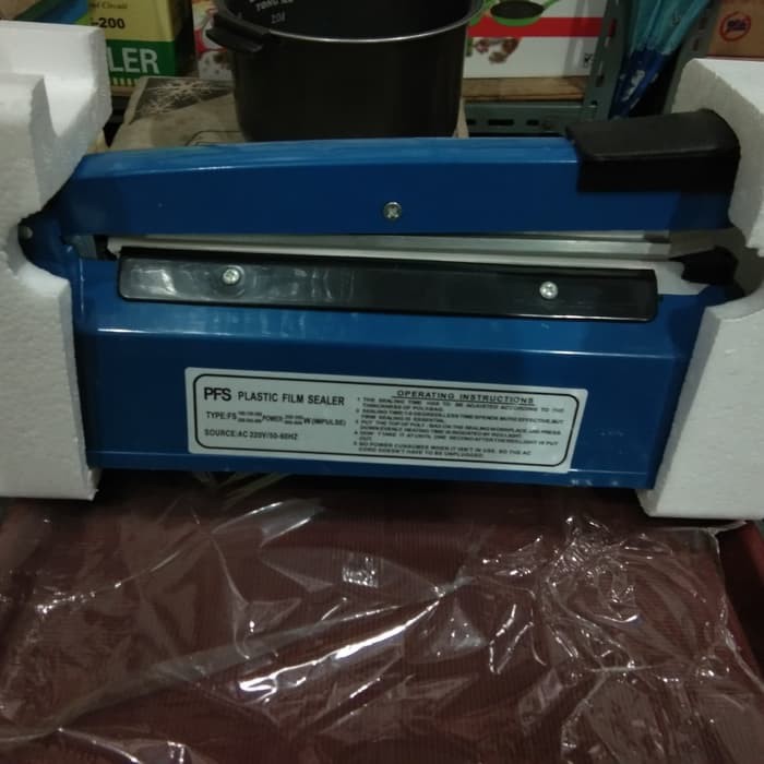 Alat Press Plastik / Plastic Sealer / Impulse Sealer 20 cm / Alat Press Perekat Plastik 20 CM