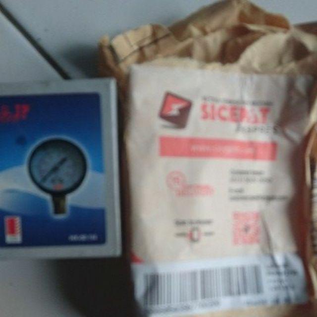 Manometer 0.25 Inch Pengukur Tekanan - Pressure Gauge Kompresor Atau Pompa Air Iklan F628
