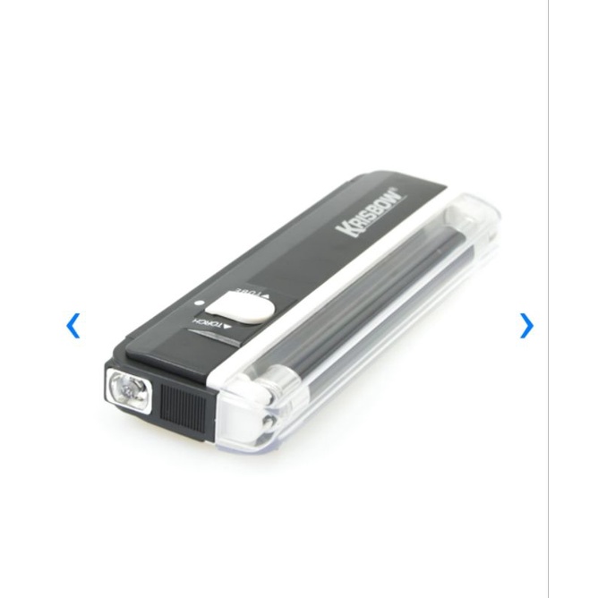 Krisbow alat pendeteksi uang palsu/money detector portable/alat deteksi uang