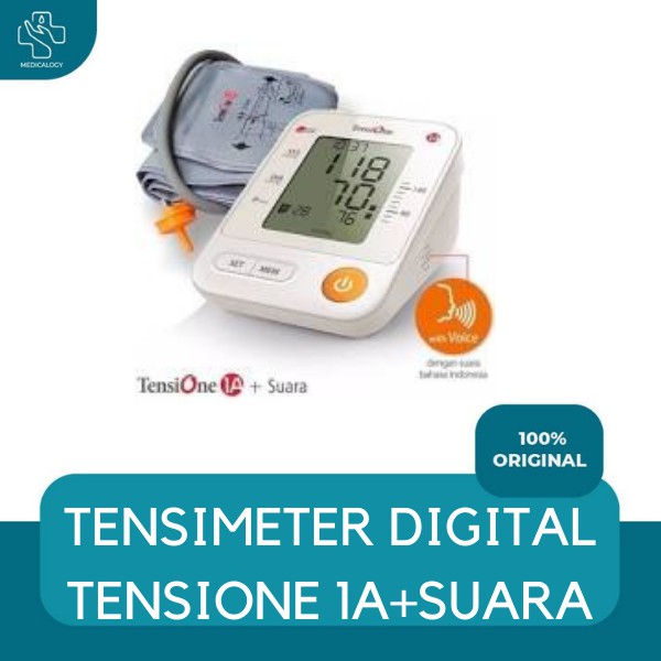 Tensimeter Digital dengan Suara Onemed TensiOne 1A Alat Ukur Tekanan Darah Onemed Tensi One 1A
