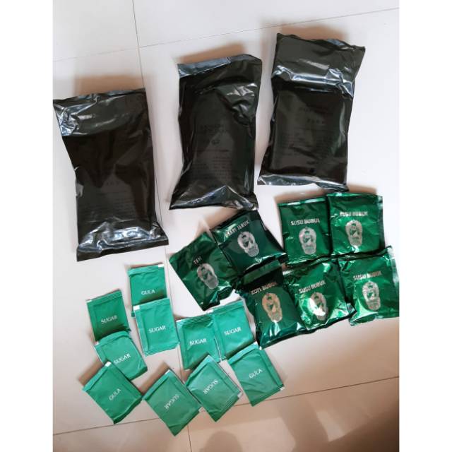 Ransum T2RP siap makan/siap saji