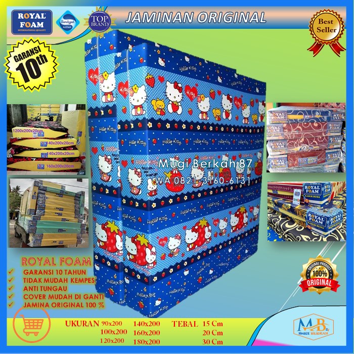 Kasur Busa Royal Foam 120x200x15