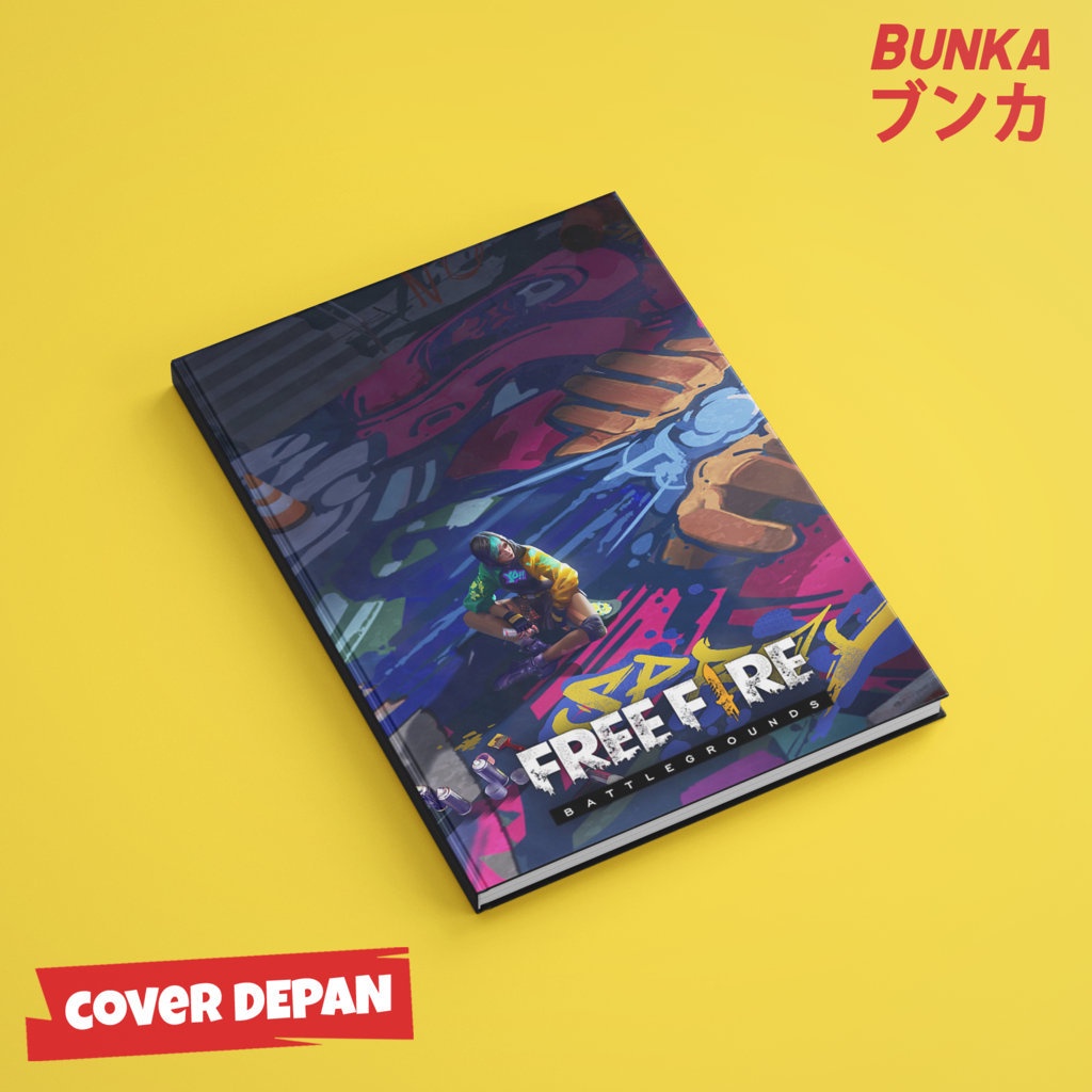 

Notebook Free Fire Steffie Hardcover A5 Buku Tulis Catatan Notes Agenda Planner Jurnal