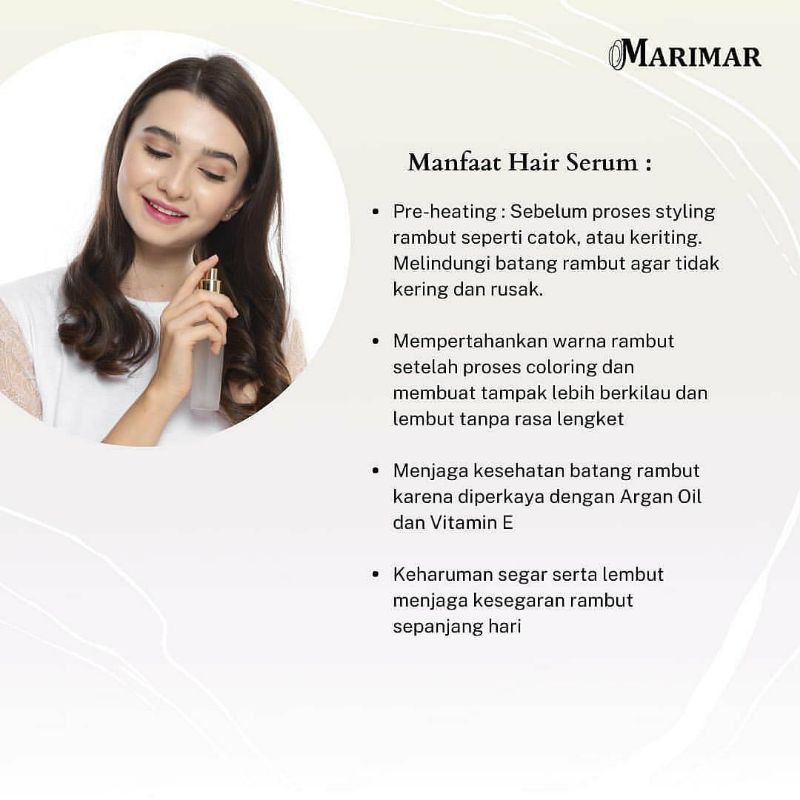 MARIMAR Hair Serum 60ml - Vitamin Rambut