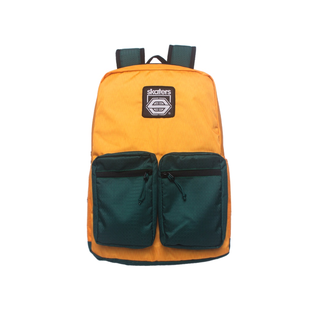 TAS RANSEL LAPTOP SKATERS VB066 KUNING HIJAU