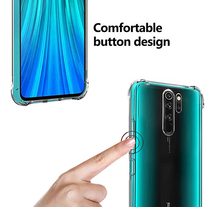 Redmi Note 8 / Note 8 Pro 8T 7/Pro Casing Soft Case Silikon Shockproof untuk