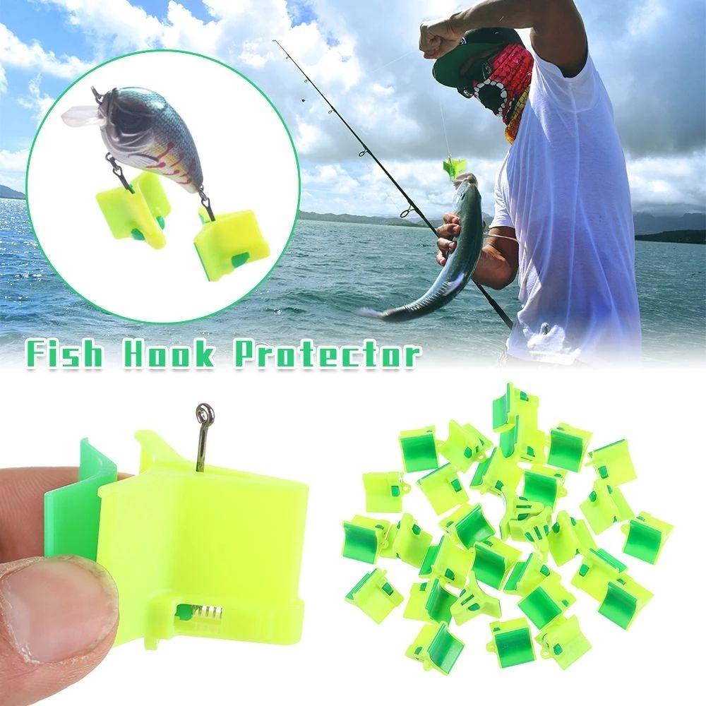 Lanfy Treble Hooks Holder Tahan Lama Otomatis Sarung Case Alat Pancing Bonnets Hooks Covers Safety Protector