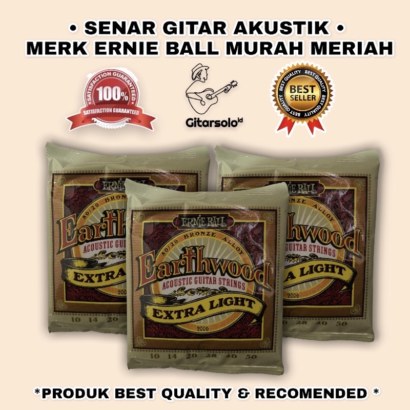 SENAR GITAR AKUSTIK ERNIE BALL