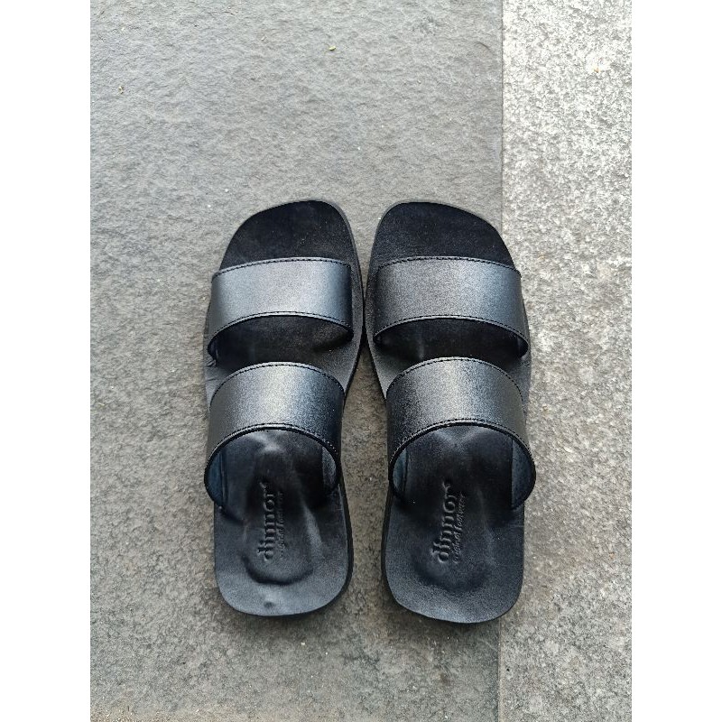 Sandal full kulit sapi asli model ban 2 termurah