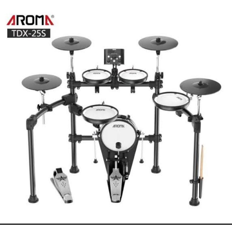DRUM ELEKTRIK AROMA TDX25S FULL SET ORIGINAL TDX 25 S
