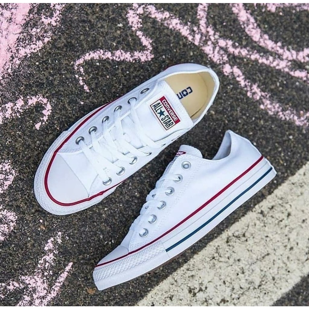 TERLARIS !!!!! SEPATU CASUAL CONVERS-E ALSTAR CLASIC GRADE ORI HITAM DAN PUTIH NO BOX PRIA WANITA SIZE 36-43