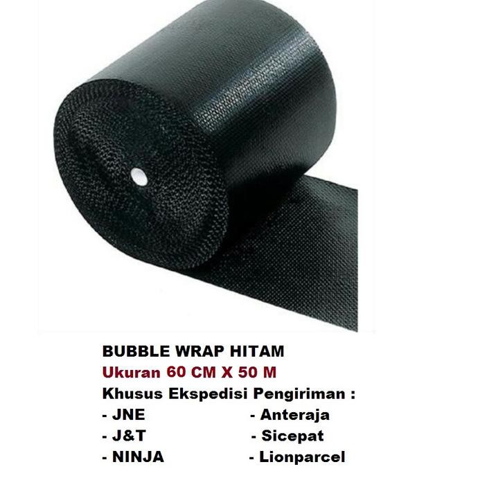 

Dapatkan Bubble Wrap Packingan Bubblewrap Meteran Roll Gulungan Ukuran60Cmx50Cm - Hitam Buru Order