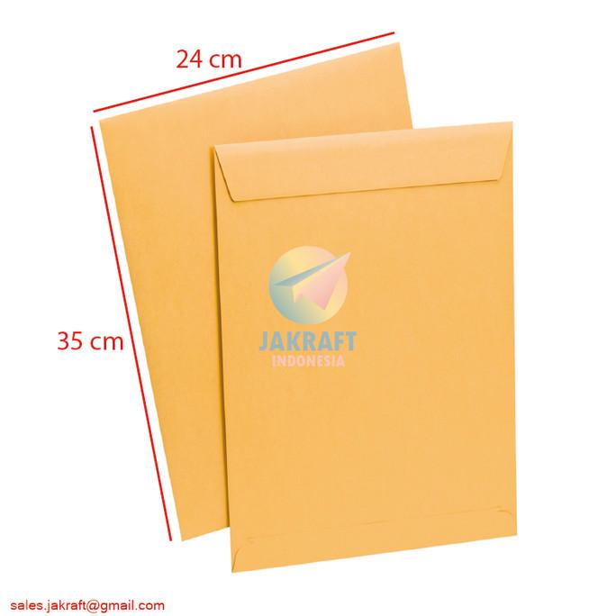 

Amplop Coklat Cokelat Folio Lem Seal 80 Gram Gsm Tebal Seperti Jaya