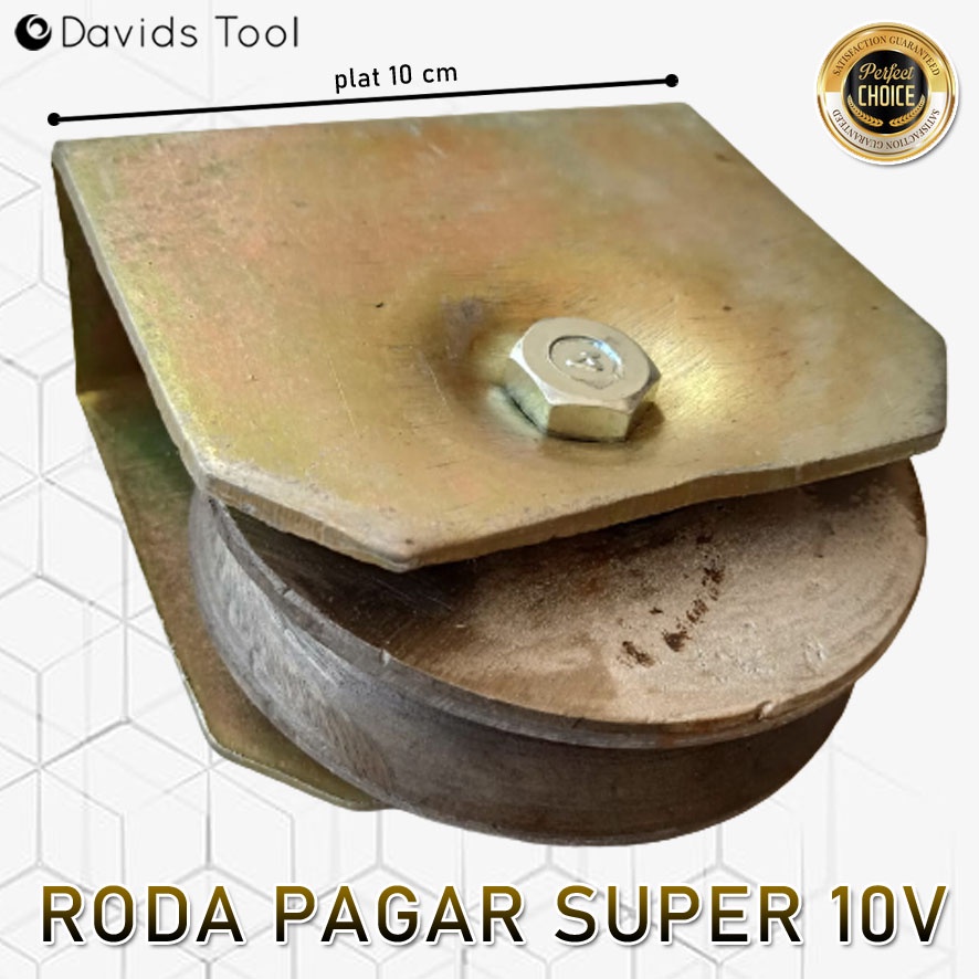 Roda Pagar Besi Gerbang Super 10cm V