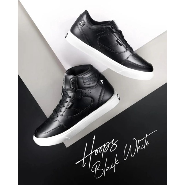 Aerostreet Hoops Hitam Putih
