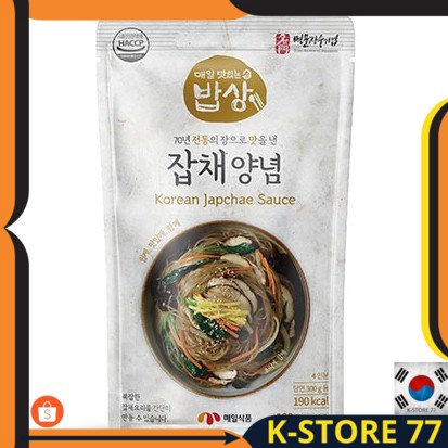 

MAKANAN KOREA/KOREAN FOOD/BUMBU KOREA MAEIL JAPCHAE SAUCE-SAUS KOREA UNTUK JAPCHAE 100GR ORI IMPORT