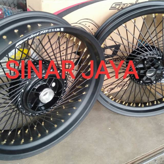 velg jari seribu lebar 250 300 350 450 500 600 17 custom scorpio vixion tiger cb150r cb150x  japstyl