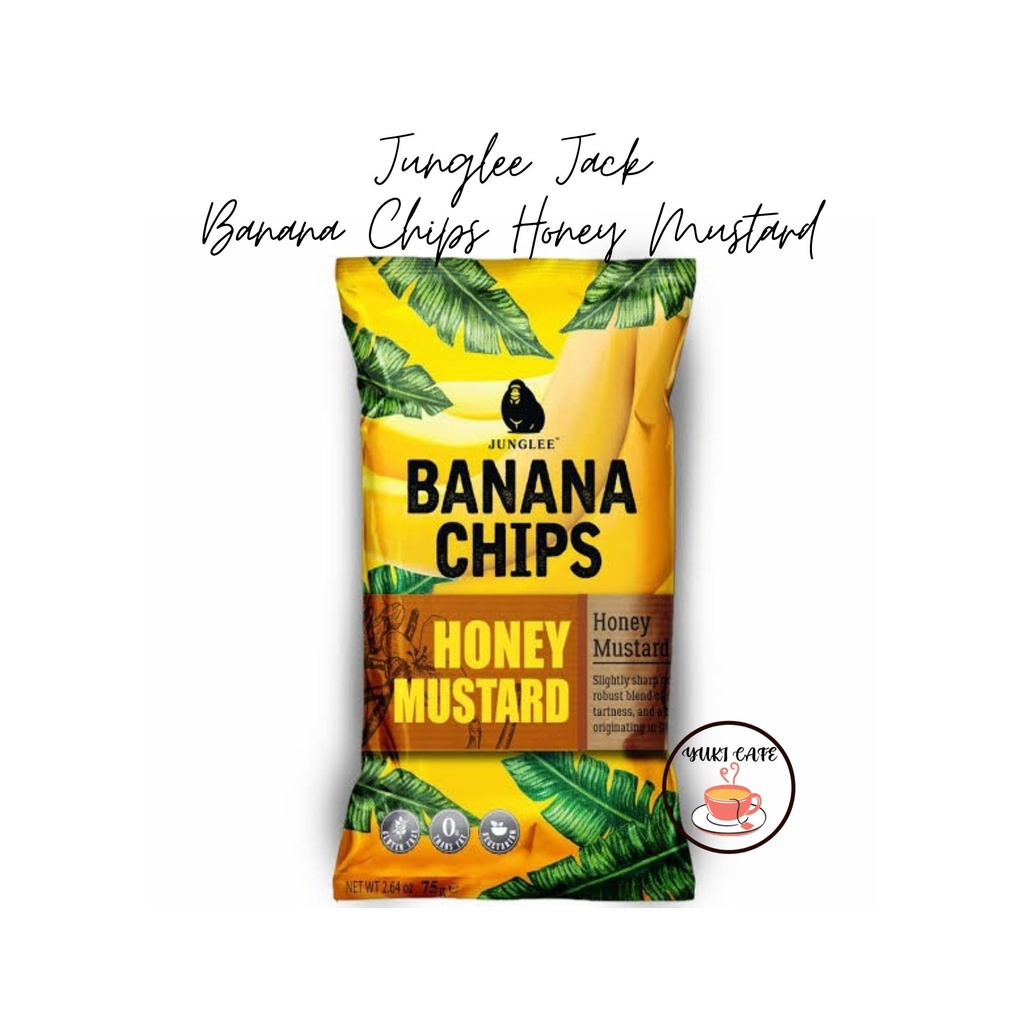 

KERIPIK - JUNGLEE JACK BANANA CHIPS HONEY MUSTARD