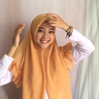 Hijab segiempat bella  rempel jilbab  segiempat square  