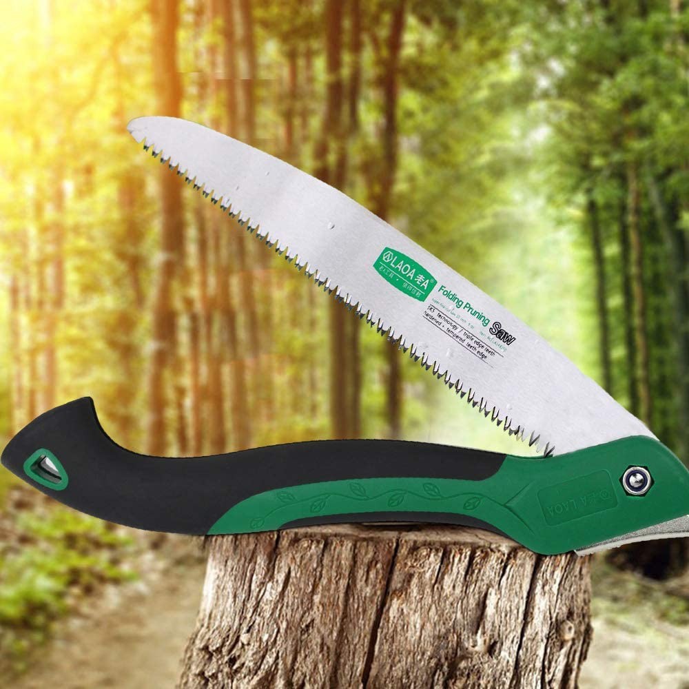 Gardening Folding Saw 250mm - SK5 Tech Saw Blade - Gergaji Lipat Praktis Berkebun dan Pertukangan