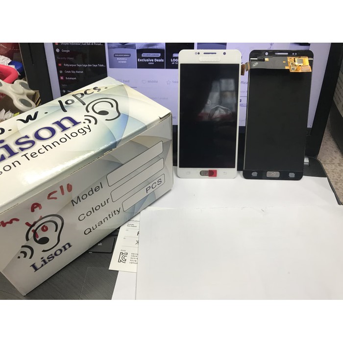 Bergaransi Lcd Samsung A510 A5 2016 Ori Oem Kontras Contras Murah