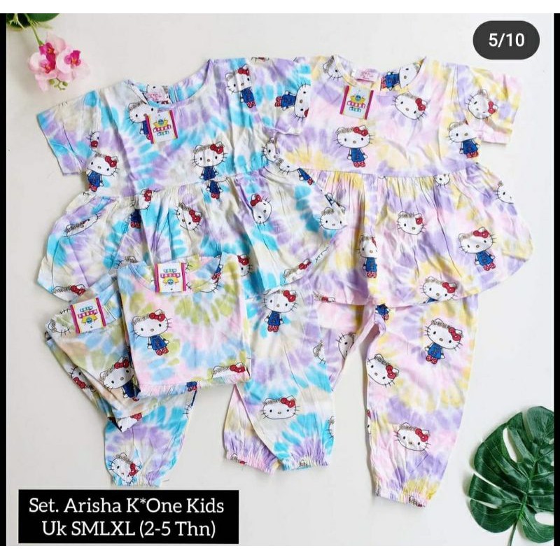 SET ALISHA SEVENKIDS ONE SET RAYON SETELAN RAYON