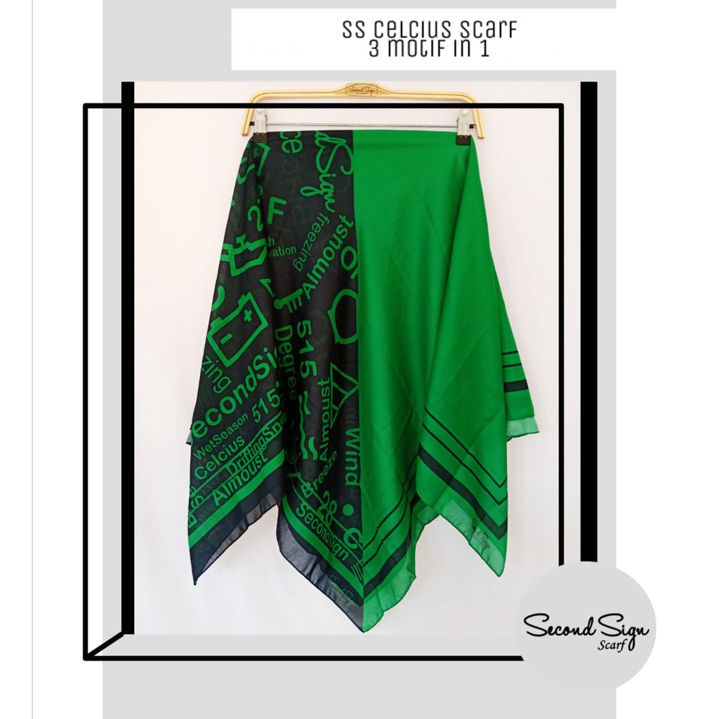 SECOND SIGN / CELCIUS 3 MOTIF IN 1 / BY ZHAFIRA