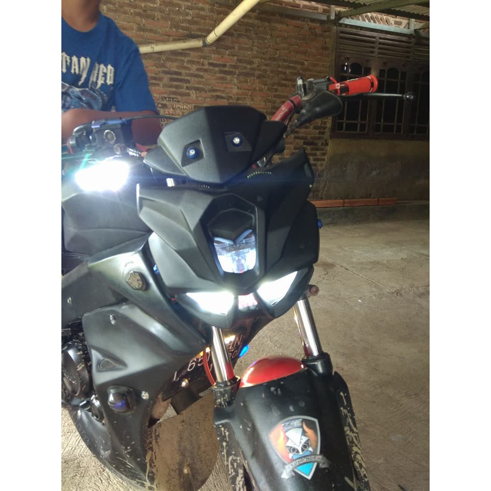 Headlamp Xabre Custom Untuk VIxion Byson Cb150R Dll Shopee Indonesia