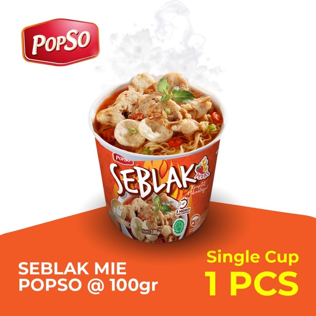 

Seblak Cup ( Seblak Soup with Noodle)