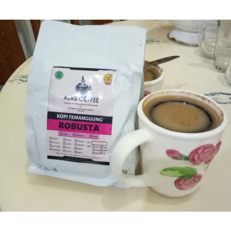 

kopi robusta natural 100gr temanggung