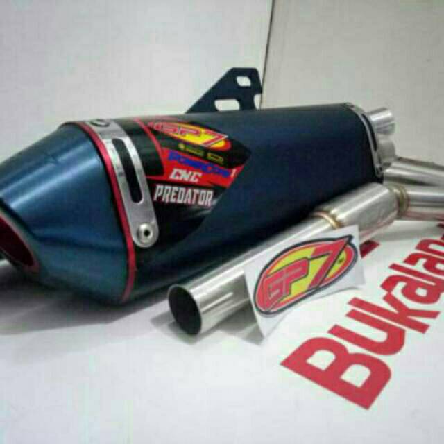 Knalpot  GP7 CNC Predator CRF 150L Original