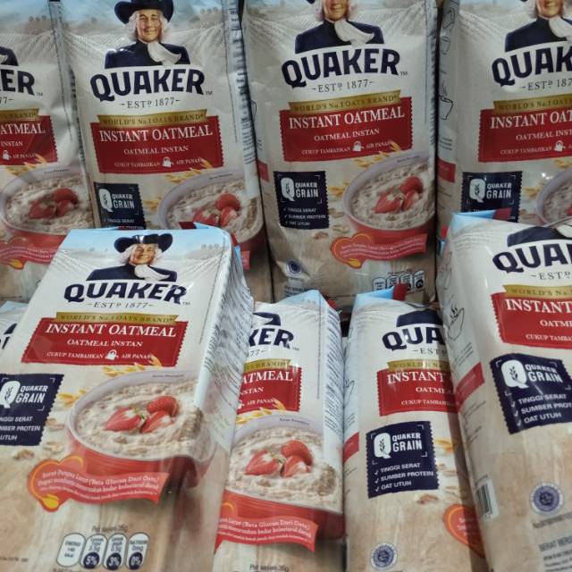 

Quaker instant oatmeal