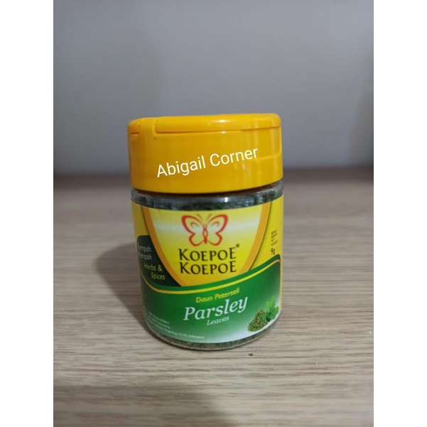 

Abigailcorner - Koepoe Koepoe | Parsley / Dried Parsley Leaves / Daun Peterseli kering 9 gr