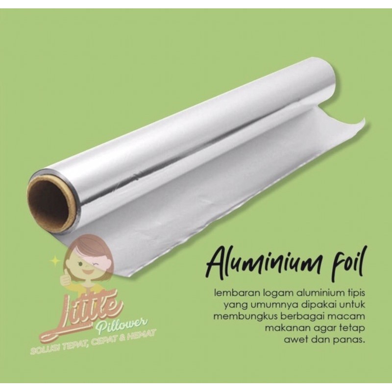 (ALUM WRAP) Aluminium foil best fresh 30cm x 7,6m / Aluminium foil wrap