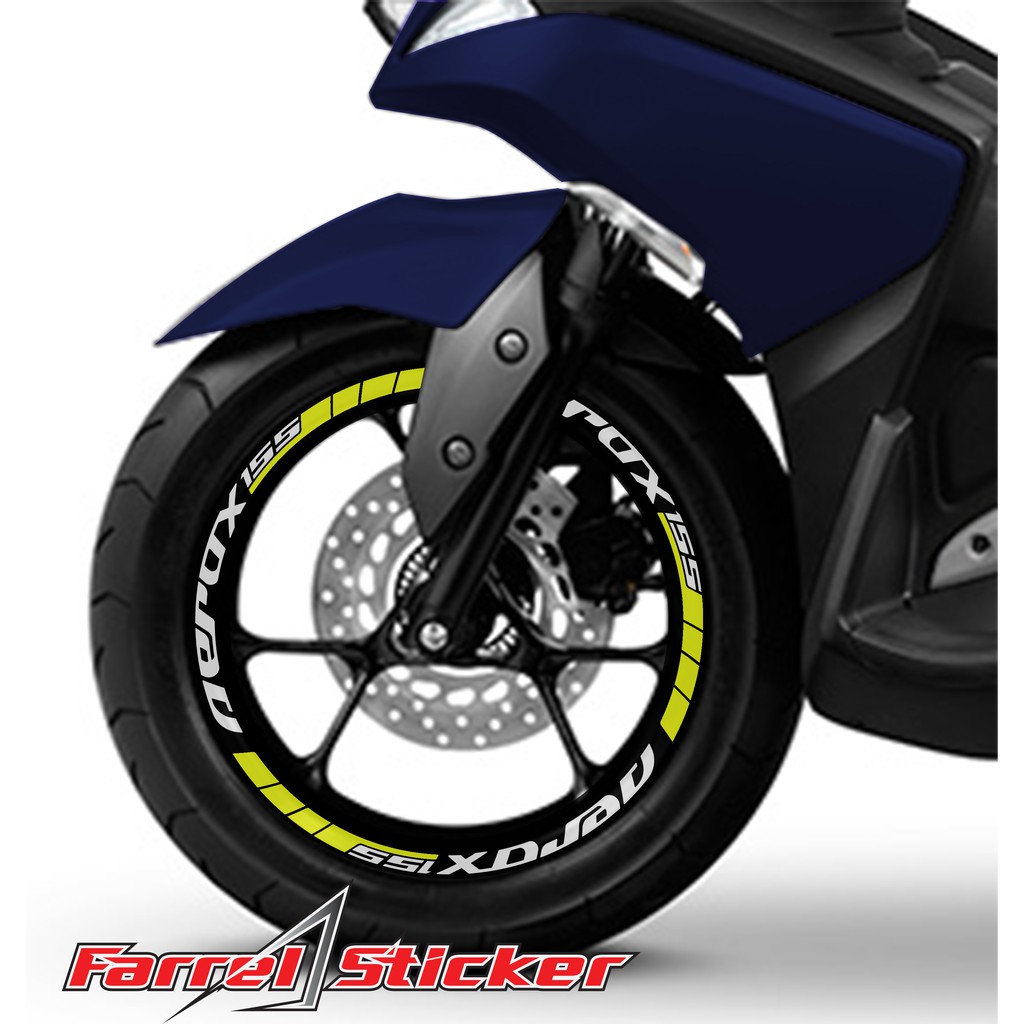 Stiker Velg Sticker Velk Aerox 1 stabilo