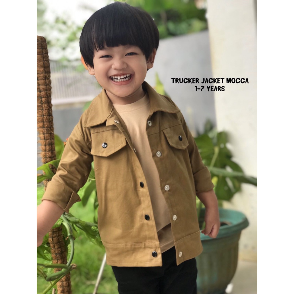 JAKET ANAK  PREMIUM CATTON TWILL UMUR 2 TAHUN SAMPAI 7 TAHUN