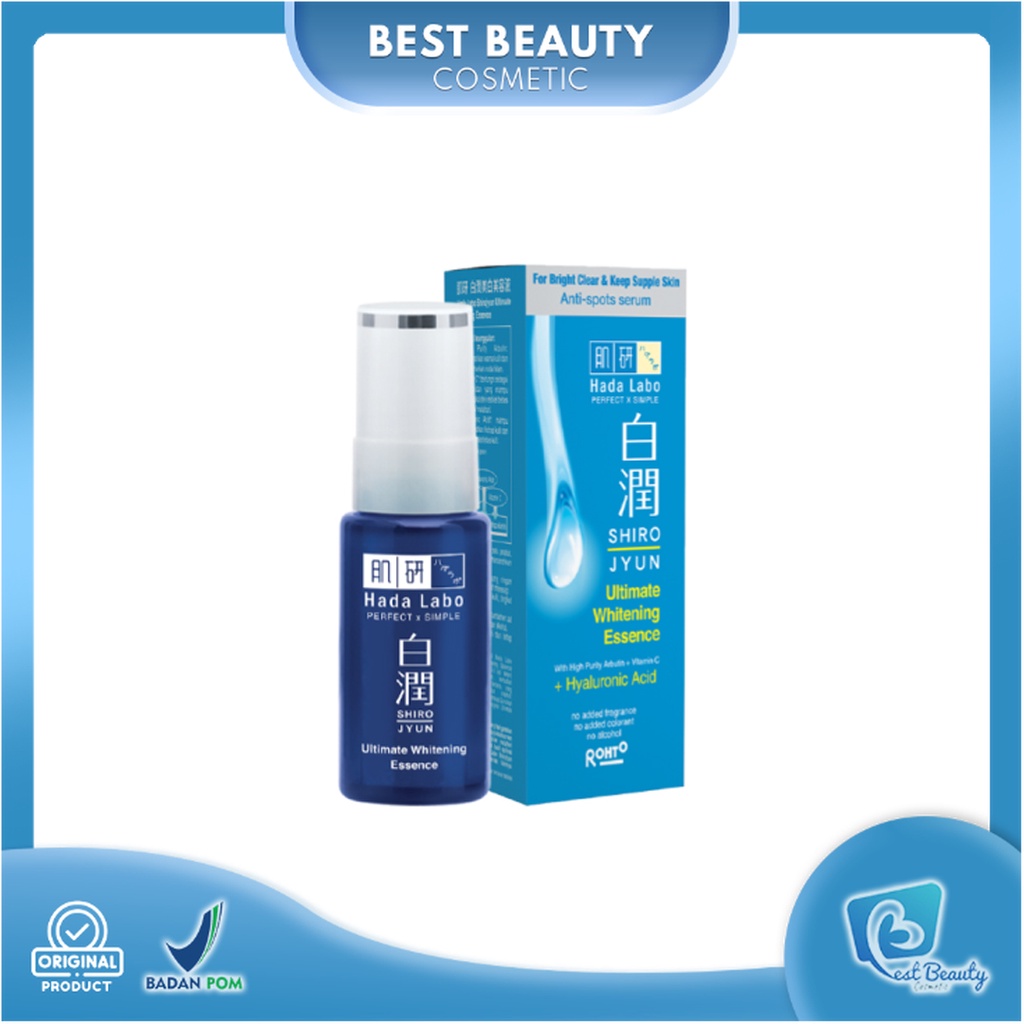 ★ BB ★ HADA LABO Shirojyun Ultimate Whitening Essence 30gr | Original 100%