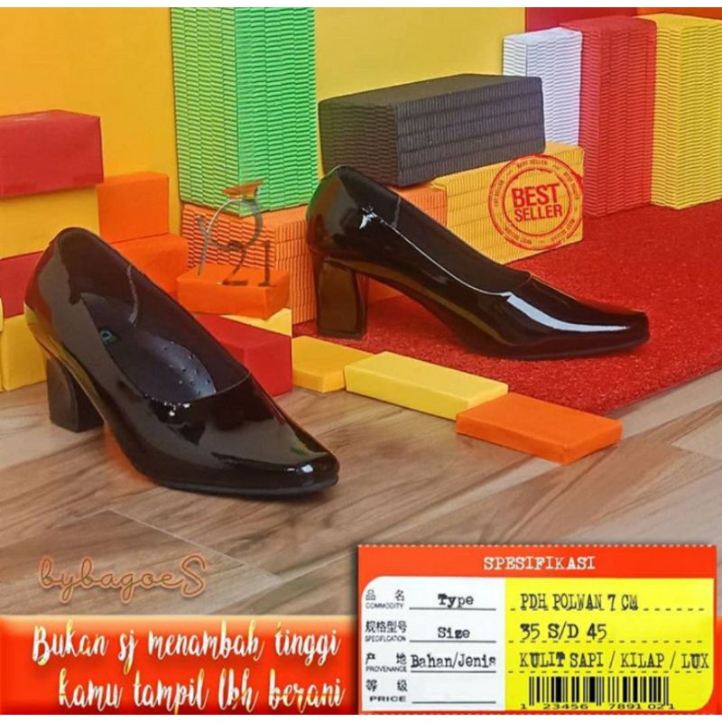 SEPATU WANITA / PDH / PDH POLWAN / P21