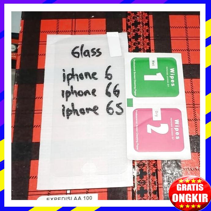 ACC HP TEMPERED GORILA GLASS KACA IPHONE 6 IPHONE 6G IPHONE 6S