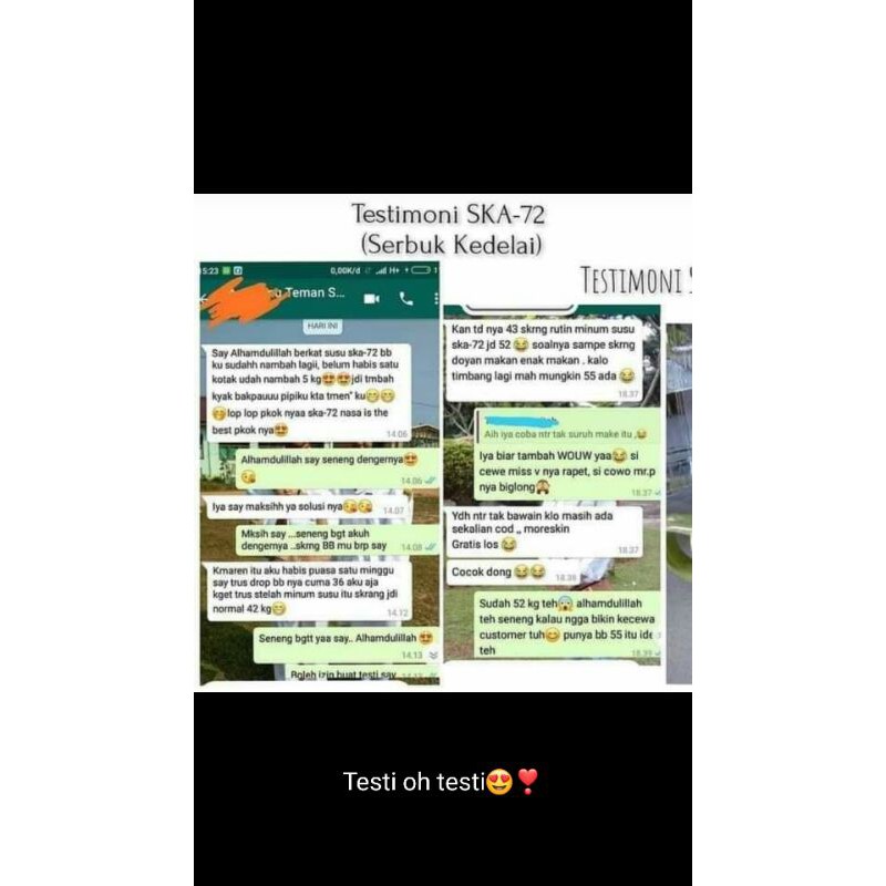 

SKA penambah berat badan 100℅ORIGINAL