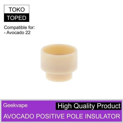 AN Avocado 22 Positive Pole Insulator | post coil RDTAx